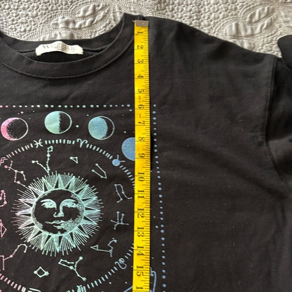 Wound Up Made of Stars Sweatshirt XXL (19) Celestial Astrology Moon Phases - Picture 12 of 14